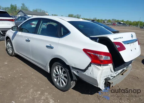 2018 Nissan Sentra Sv from USA, damaged, VIN 3N1AB7AP7JY245827